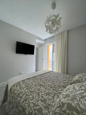 Cama o camas de una habitación en Luxury apartment downtown Sevilla