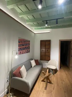 Zona de estar de Hospedería El Reloj 2 bedrooms