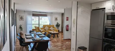 Una cocina o zona de cocina en Vistas a la mezquita