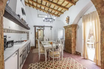 Una cocina o zona de cocina en Casa Rural Villa Mellizos