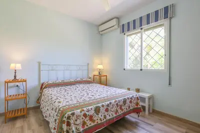 Cama o camas de una habitación en Casa rural Villa Moral