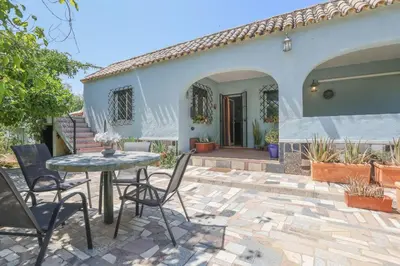 Un patio o zona al aire libre en Casa rural Villa Moral