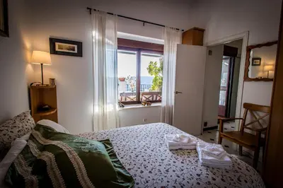 Cama o camas de una habitación en Mirador del Guadalquivir