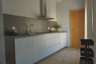 Una cocina o zona de cocina en APARTAMENTOS CRUCE de CAMINOS
