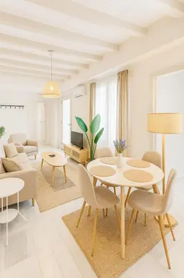 Zona de estar de Wish Suite San Roman