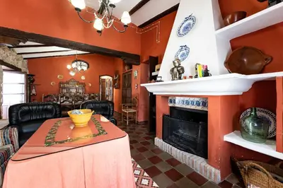 Zona de estar de MalagaSuite Bobadilla Casa Rural