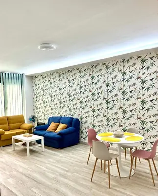 Zona de estar de Aroca loft