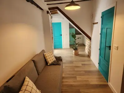Zona de estar de Casa Noba