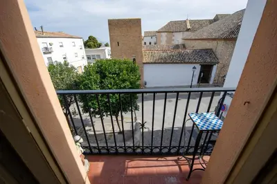 Un balcón o terraza de Piso Carrera de San Antón en Jaén