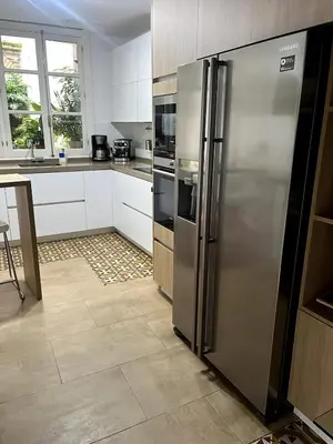 Una cocina o zona de cocina en La casa del Retablo