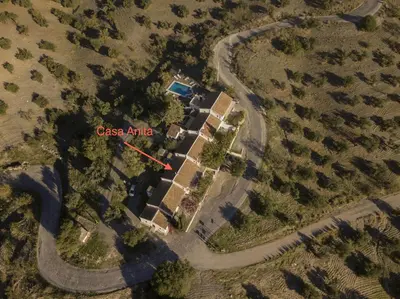 Casa Anita - La Almona Chica a vista de pájaro
