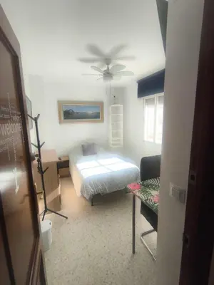 Cama o camas de una habitación en Soluna Alcala