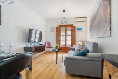 Zona de estar de Panther Home San Roque