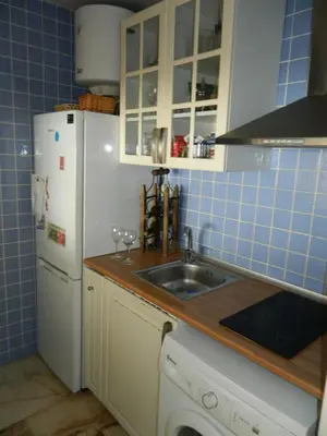 Una cocina o zona de cocina en Oasis Sevilla Congresos