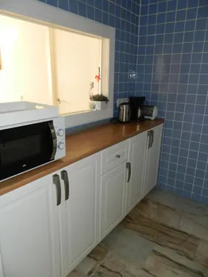 Una cocina o zona de cocina en Oasis Sevilla Congresos