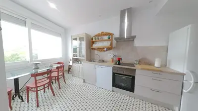 Una cocina o zona de cocina en Casa Cipres