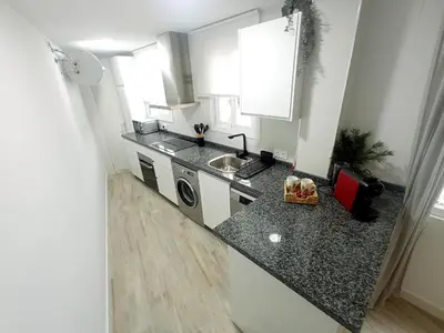 Una cocina o zona de cocina en Apartamento Cordobés