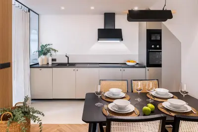 Una cocina o zona de cocina en Magno Apartments Robles