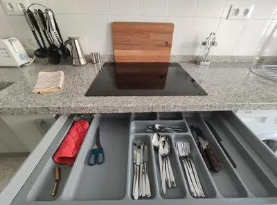 Una cocina o zona de cocina en Apartment in Las Setas, Sevilla