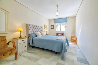 Cama o camas de una habitación en Apto América Center & Parking