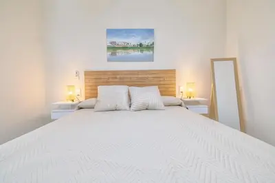 Cama o camas de una habitación en La Casita de Marcelo