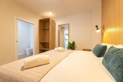 Cama o camas de una habitación en Acacias City Center by Valcambre