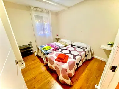 Cama o camas de una habitación en LA PAZ 2 Dormitorios PONDOS
