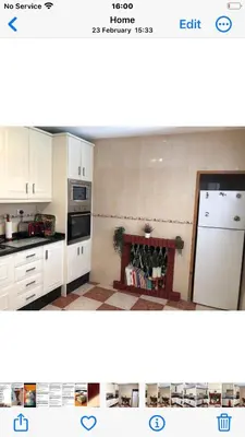 Una cocina o zona de cocina en Large 1 bed apartment in the beautiful countryside