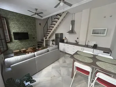 Una cocina o zona de cocina en DreamsApt Santa Clara