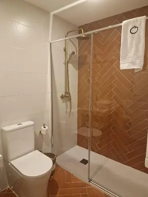 Un baño de La Posada del Olivar