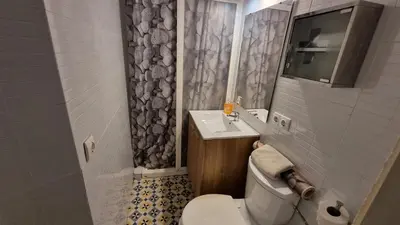 Un baño de Loft en casco historico Macarena