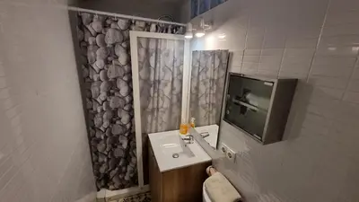 Un baño de Loft en casco historico Macarena