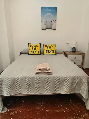 Cama o camas de una habitación en Centro 3 - Pescadería