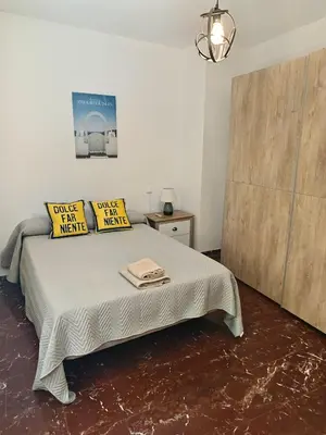 Cama o camas de una habitación en Centro 3 - Pescadería