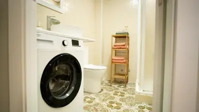 Un baño de Suites Cañizares Catedral