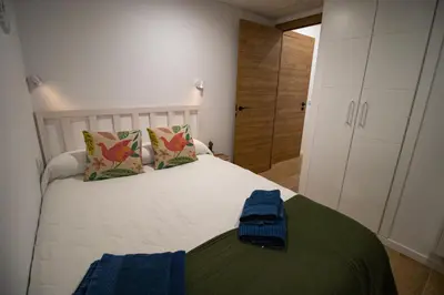 Cama o camas de una habitación en Apartamento Esencia en la Roca