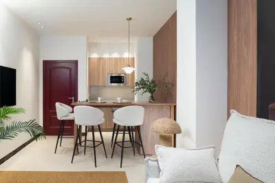 Zona de estar de Magno Apartments Gallos