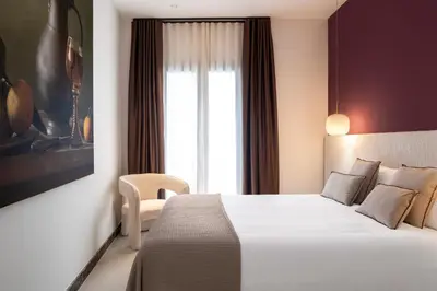 Cama o camas de una habitación en Magno Apartments Gallos