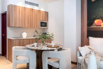 Zona de estar de Magno Apartments Gallos