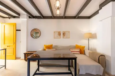 Cama o camas de una habitación en Calatrava26