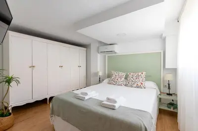 Cama o camas de una habitación en Calatrava26