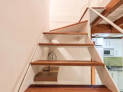 Una cocina o zona de cocina en Bonito apt duplex 2 hab 2 baños