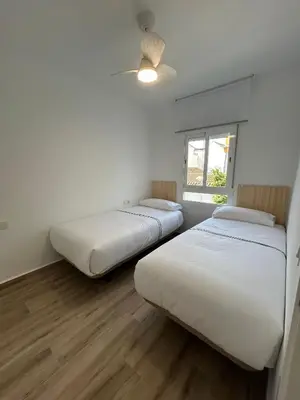 Cama o camas de una habitación en Apartamento Escañuela