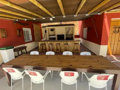 Una cocina o zona de cocina en Casa Rural El Burro Bajo
