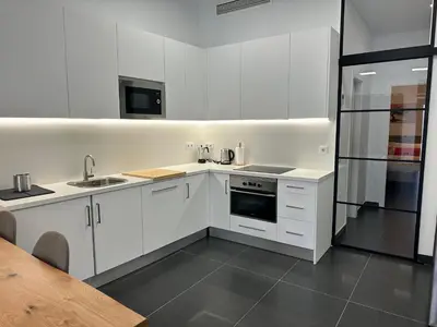 Una cocina o zona de cocina en Marshall Suite