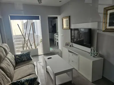 Una televisión o centro de entretenimiento en Casa Marcé