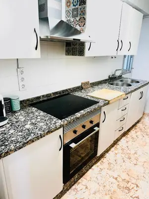 Una cocina o zona de cocina en Esparta Home !