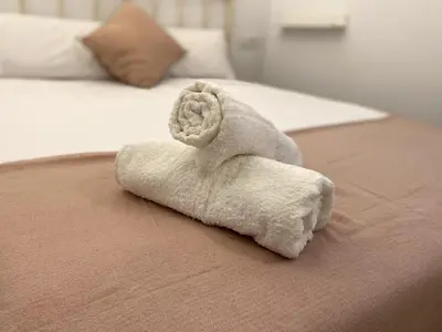 Cama o camas de una habitación en Precioso apto cerca del Puente del Dragón