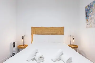 Cama o camas de una habitación en Cozy Duplex - 2 Bathrooms - Historic Centre