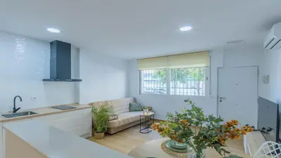 Una cocina o zona de cocina en Apartamentos La Muralla de Córdoba
